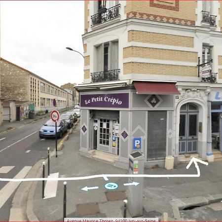 Studio 22M2 A Ivry/Seine-A 200 Metres De Paris. Proche Metro 7 Екстер'єр фото